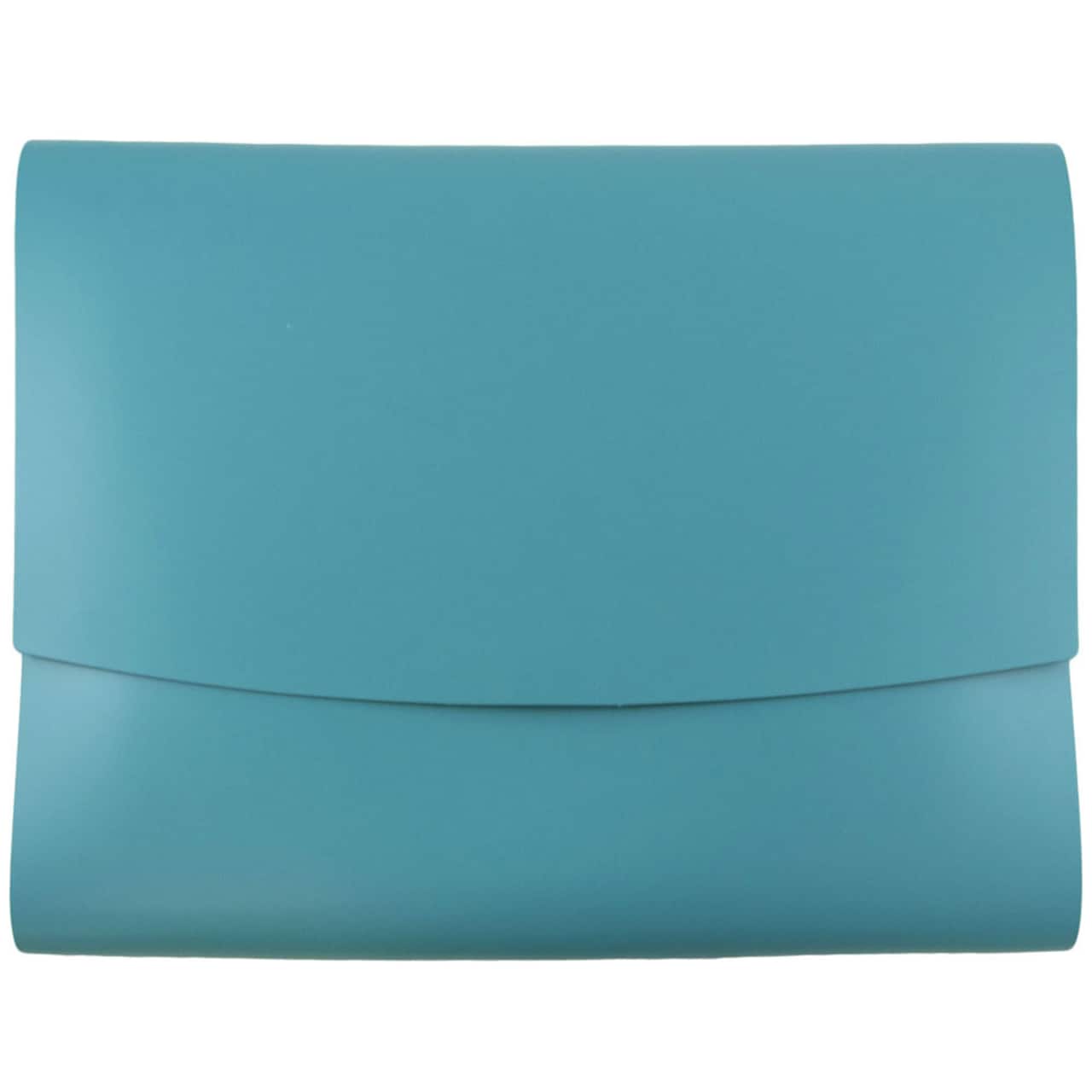 JAM Paper Italian Leather Snap Closure Portfolio